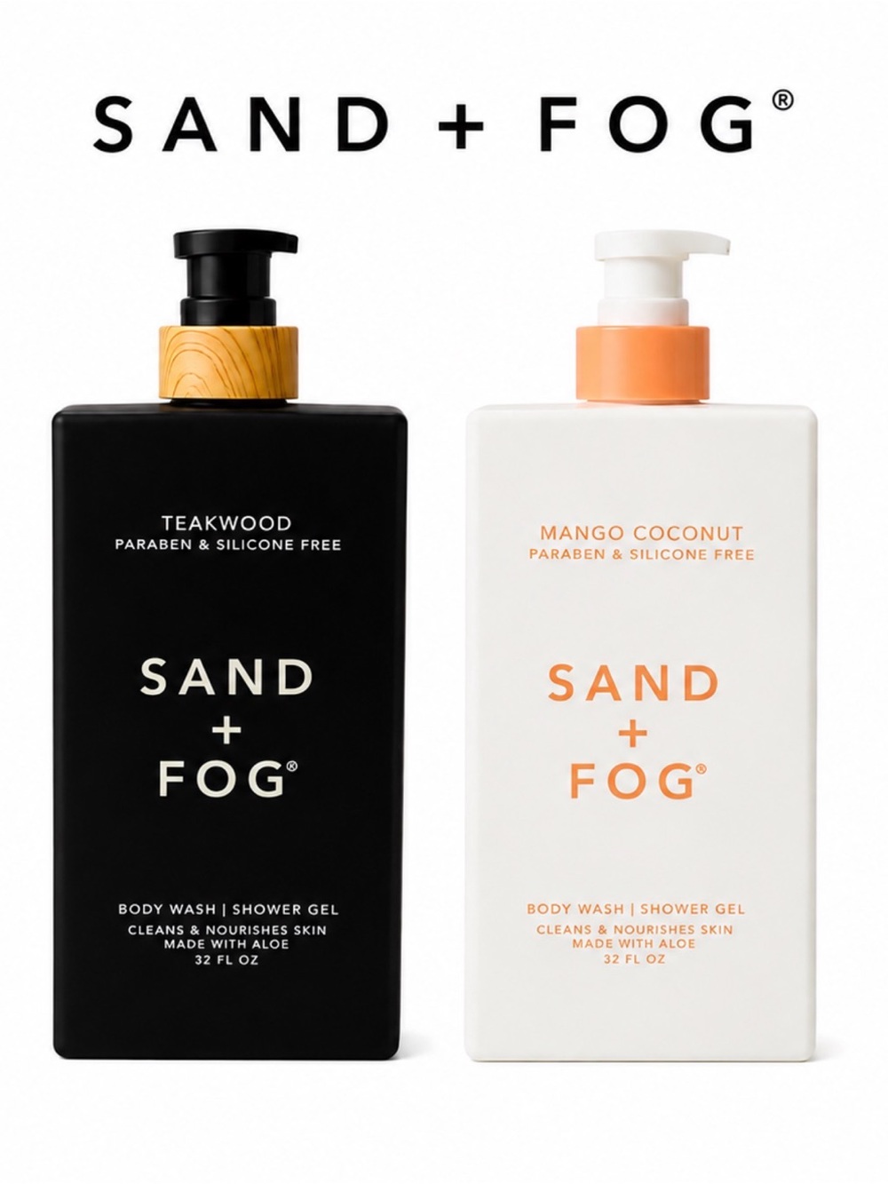 Sand + Fog Body Wash 32 oz. Bottle